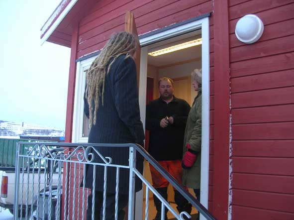 Preparations for 'An Everyday Improvement' in Kirkenes (2006)