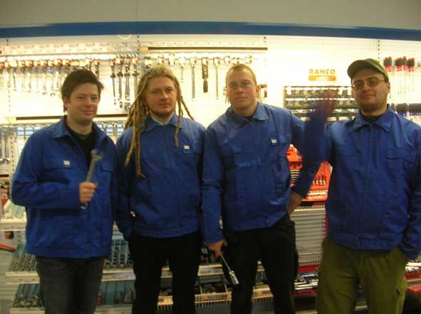 The team of  'An Everyday Improvement' in Kirkenes (2006)