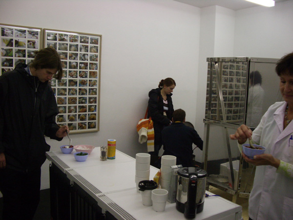 Serving of Borcht soup and beer. Photo: Rakett