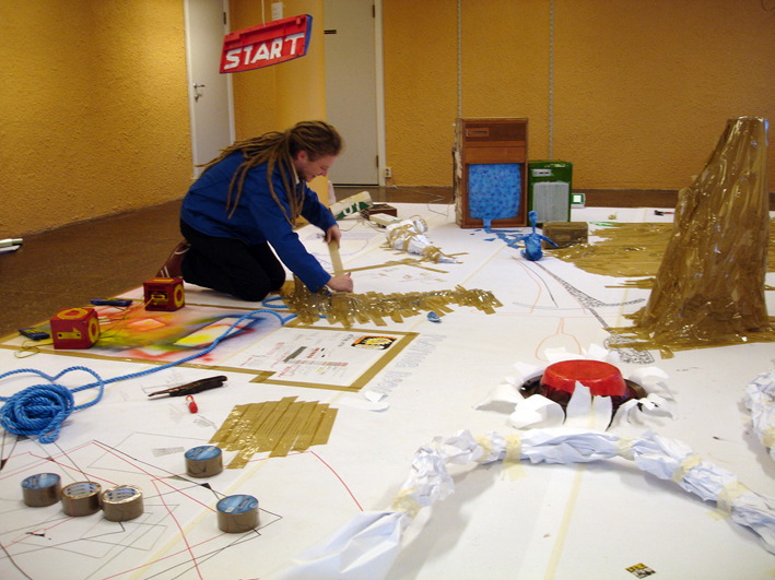 The beginning of the finalization of 'An Everyday Improvement', Kirkenes (2006)