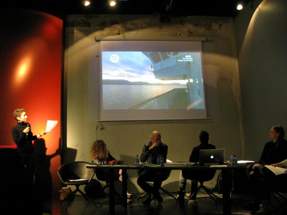 Panel discussion "Radical Organisation" at Palais de Tokyo, 2012.