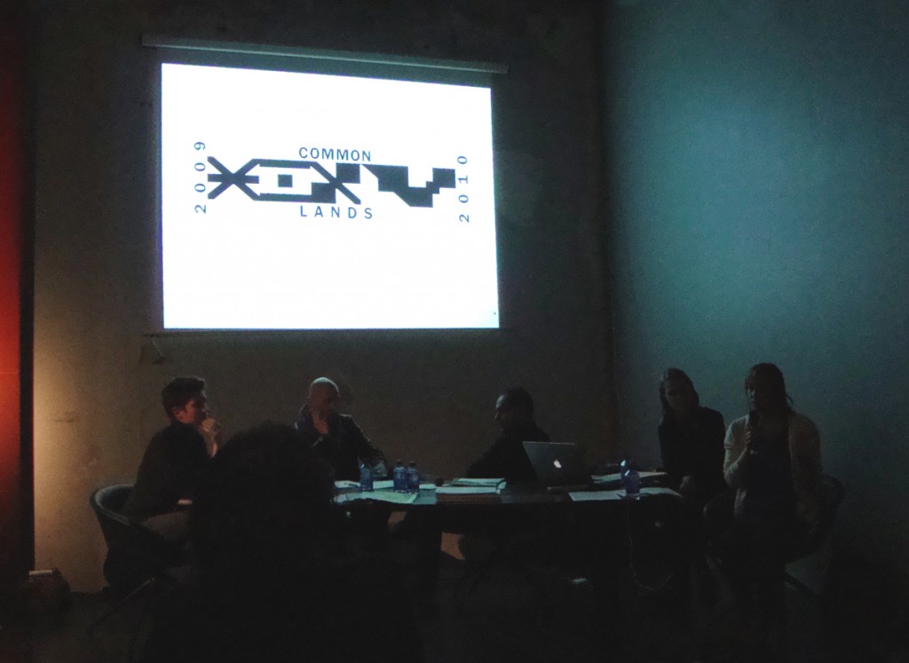 Panel discussion "Radical Organisation" at Palais de Tokyo, 2012.